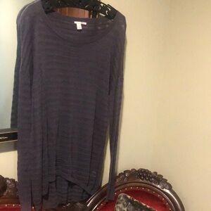 Halogen Women's Sweater in Dark Gray